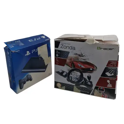 PS 3 Super Slim + Volan Gaming