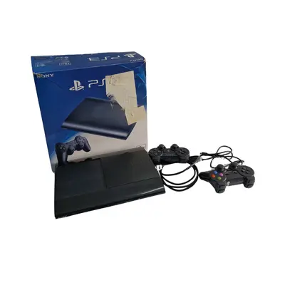 PS 3 Super Slim + Volan Gaming 5