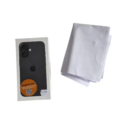Telefon mobil Apple iPhone 16, 128GB, NOU