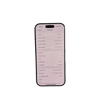 Telefon Apple iPhone 16 Pro, 128GB 4