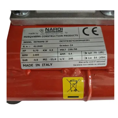 Pompa vid profesionala NARDI EXTREME 3T,NOU 3