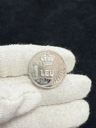 Moneda 1 leu an 1922 de proba