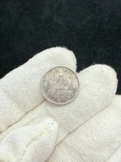 20 centine Napoleon III 1867 3