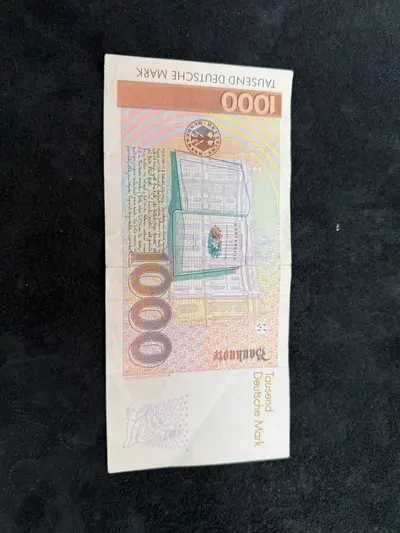 Bancnotă rară 1000 Deutsche Mark – Frații Grimm 2