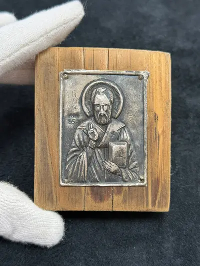 Icoana Sf Nicolae proveniență Grecia