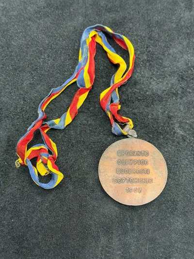 Medalie rară sportivă federația Română de natație București 1967 2
