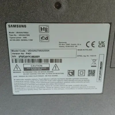 Televizor Smart SAMSUNG 43AU7092, 4K, HDR, 108cm 3