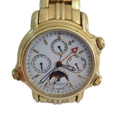 Ceas Jaeger LeCoultre Grand Reveil Perpetual Calendar aur galben de 18K