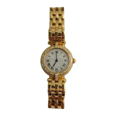 Ceas Cartier Panthere Bezel Double Diamond Ladies 18k 4