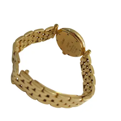 Ceas Cartier Panthere Bezel Double Diamond Ladies 18k 5