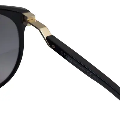 Ochelari de soare Fendi FF 0209-F-S 807 HD Black 4
