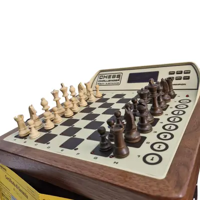 Set computer sah Chess Challanger vintage 80s 4