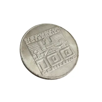 Colectie 12 monede din argint 100 SCHILLING din Austria