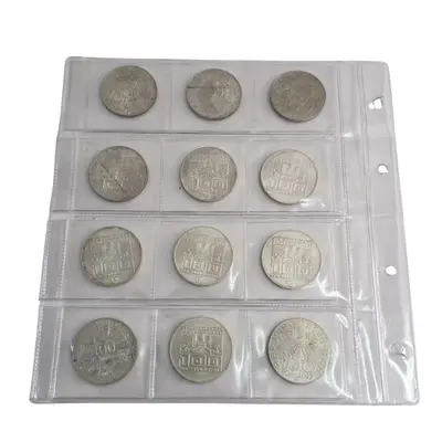 Colectie 12 monede din argint 100 SCHILLING din Austria 2