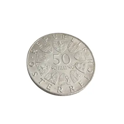 Colectie 20 monede argint 50 SCHILLING Austria