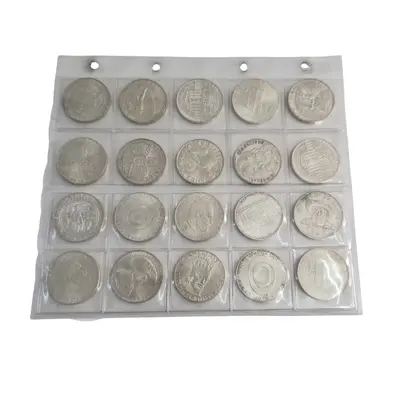 Colectie 20 monede argint 50 SCHILLING Austria 3