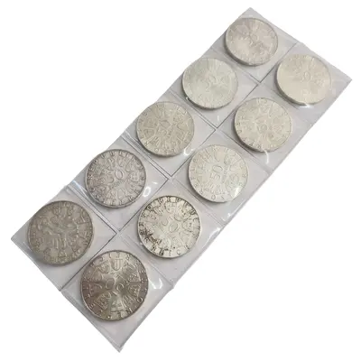 Colectie 20 monede argint 50 SCHILLING Austria 4