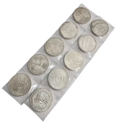 Colectie 20 monede argint 50 SCHILLING Austria 5