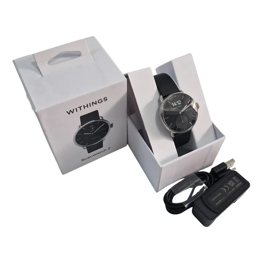 Smartwatch Withings Scanwatch 2, 38mm, Bluetooth, Negru