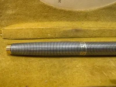 Stilou Parker argint masiv ( sterling 925 - aur 585 / 14 k ) 2