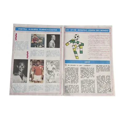 Program fotbal vintage "Steaua-Fram, CupaCampionilorEuropeni" 1989 4