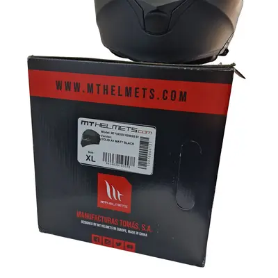 Casca motocicleta MT Genesis XL neagra 4