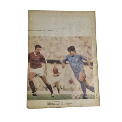 Program fotbal vintage, Steaua- Sparta Praga 2