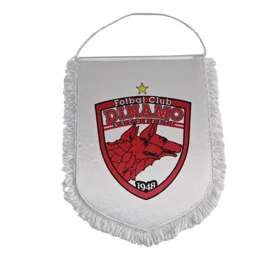 Fanion FC DINAMO cu emblema clubului