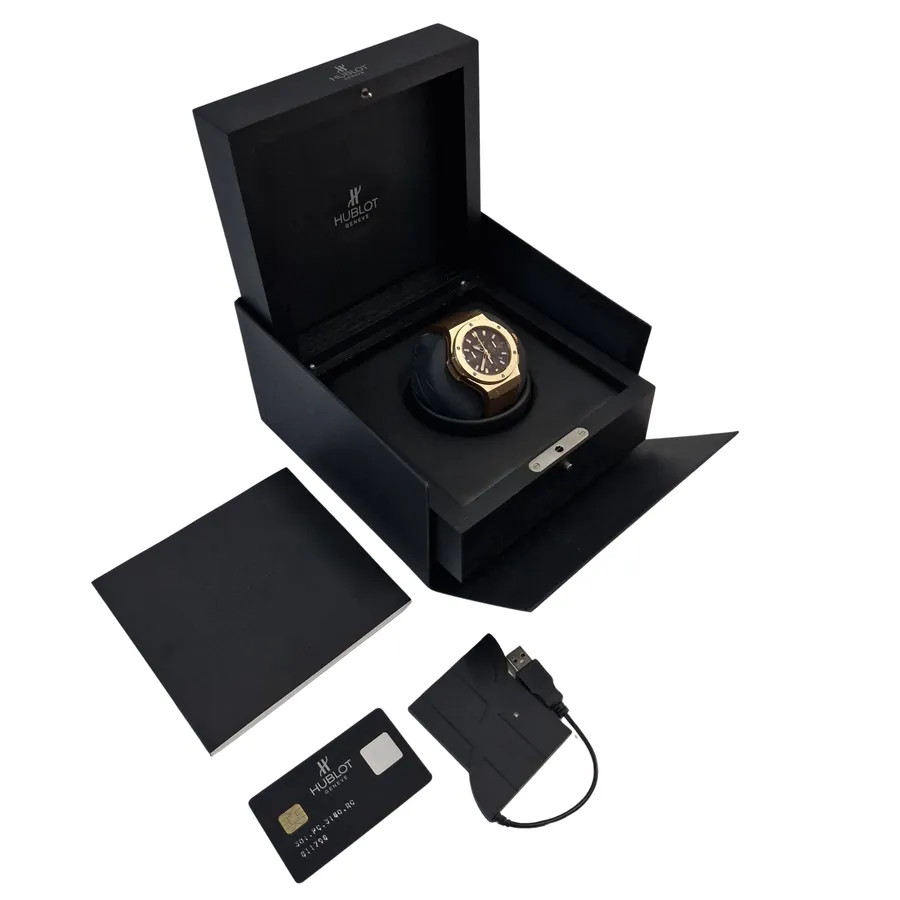 Ceas automatic Hublot Big Bang Evolution 44mm gold, Chocolate Dial