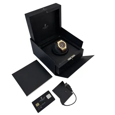 Ceas automatic Hublot Big Bang Evolution 44mm gold, Chocolate Dial