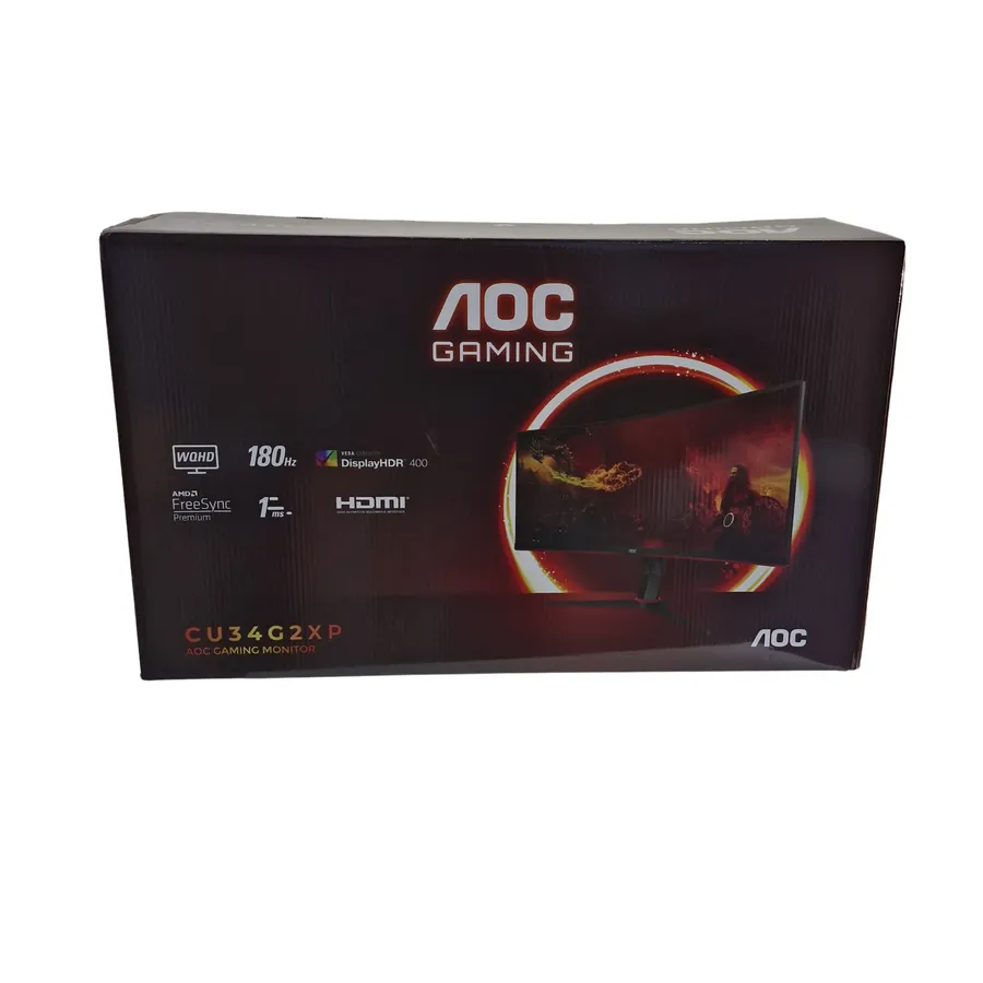 Monitor Gaming curbat AOC CU34G2XP, 180hz,2K