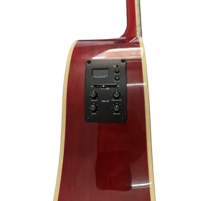 Chitara electro-acustica Flame Pro DG 200 CE RDS 2