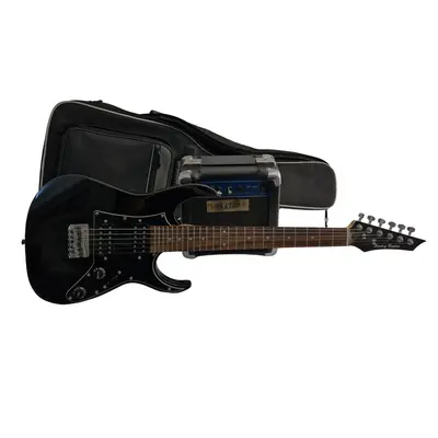 Set chitara electrica Harley Benton RG-Junior BK Rock Series 3/4