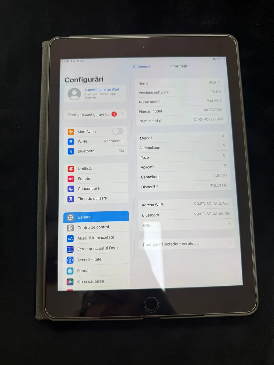 Tableta iPad Air 2