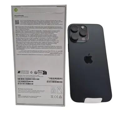 Telefon Apple iPhone 16 Pro Max, 256GB, 5G, Black Titanium 3