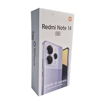 Telefon Xiaomi Redmi Note 14, 8GB RAM, 256GB, 5G, Black