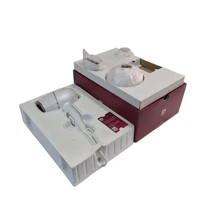 Uscator de par PHILIPS Prestige BHD628, 1800W, 3 viteze, alb