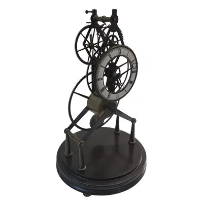 Ceas skeleton mecanic de colecție cu cupolă din sticlă – stil vintage/steampunk 2