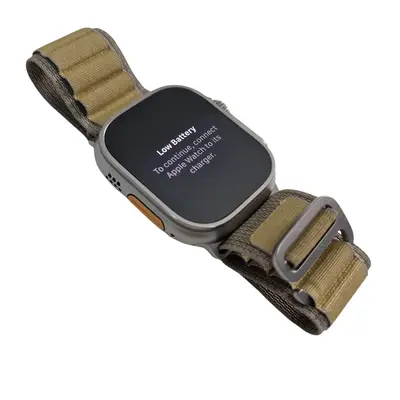 Apple Watch Ultra 2 Natural Titanium 49mm, Tan Alpine Loop