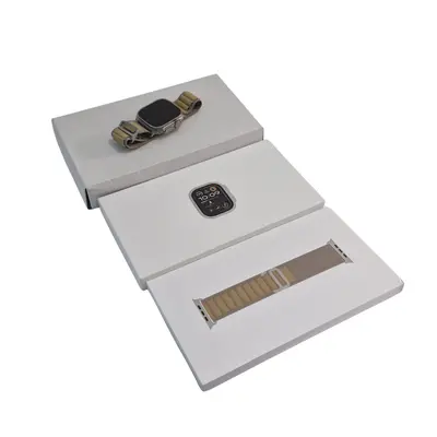 Apple Watch Ultra 2 Natural Titanium 49mm, Tan Alpine Loop 2
