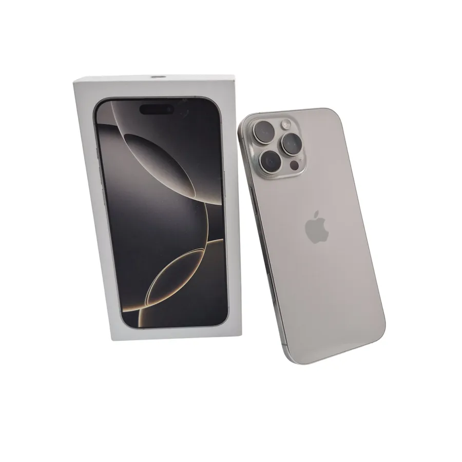 Telefon Apple iPhone 16 Pro Max, 256GB, 5G, Natural Titanium