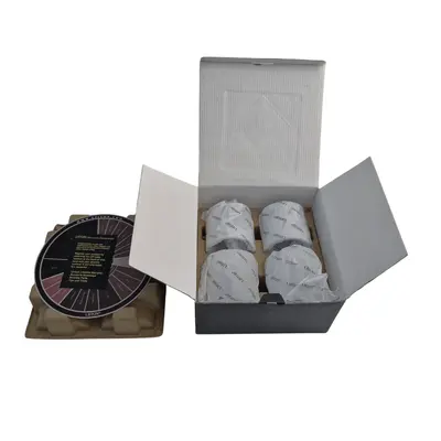 Set 4 pahare Whisley LIITON Everest Crystal Whiskey Glasses 2