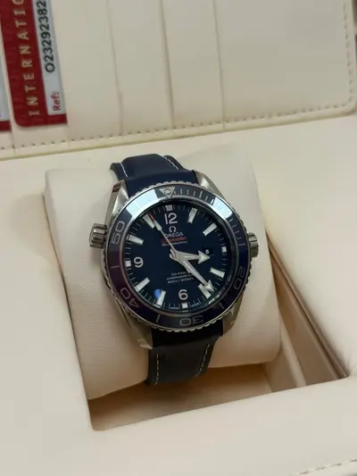 Omega Seamaster Planet Ocean Liquid Metal 37.5mm 4