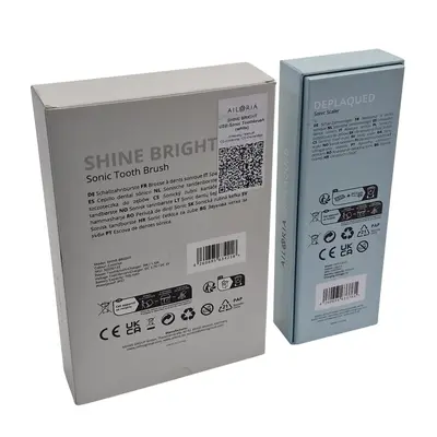 SET Periuță de dinți sonică AILORIA SHINE BRIGHT + Curățător de dinți sonic DEPLAQUED 3