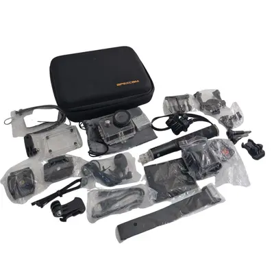 Apexcam Pro M90 Cameră de acțiune 4K 20MP WIFI + accesorii 3
