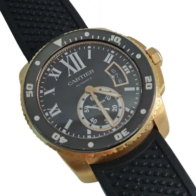 Ceas Cartier Calibre de Diver, aur 18k 2