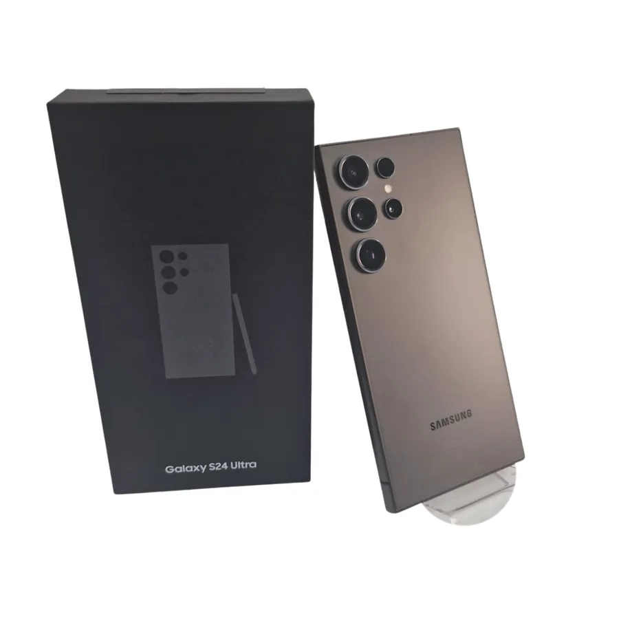 Telefon Samsung Galaxy S24 Ultra, Dual SIM, 12GB RAM, 256GB, 5G, Titanium Black
