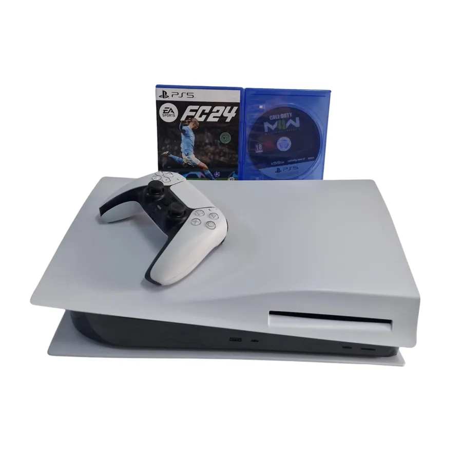 Consola Sony PlayStation 5 Disc, cu 1 controler