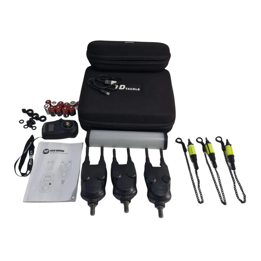 Set avertizori pescuit wireless New Direction Tackle K9s 3+1