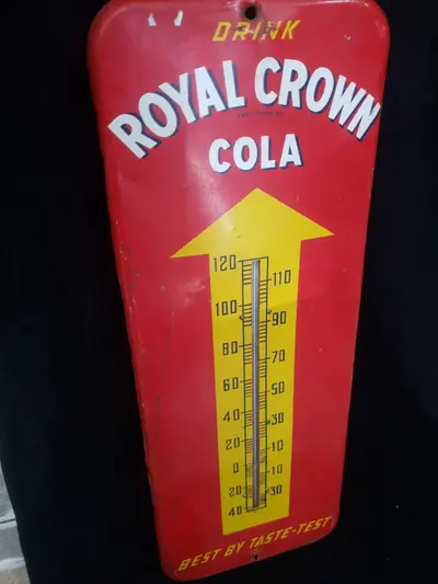 Termometru reclamă vintage Royal Crown Cola